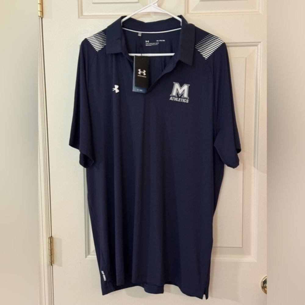 Under Armour Men’s short sleeve Polo, XL NWT